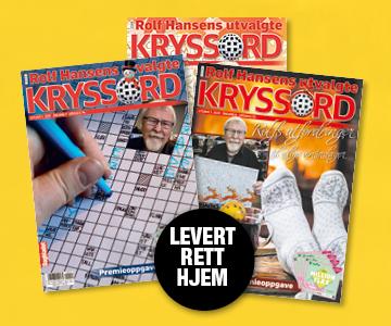 Rolf Hansen Kryssord
