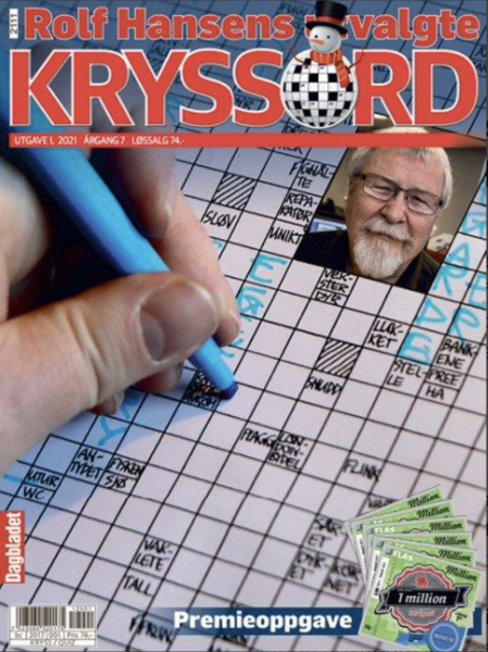 Rolf Hansen Kryssord